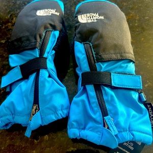 The North Face toddler snow gloves 6T